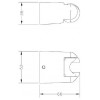 Тримач для душа GENEBRE Oval (10006845)